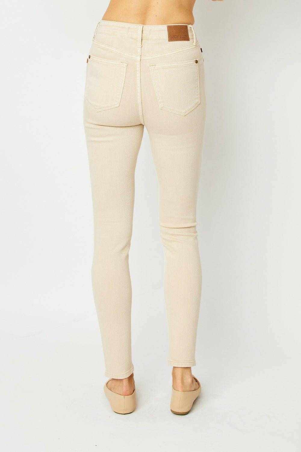 Sculpted tummy control skinny jeans - Love Salve